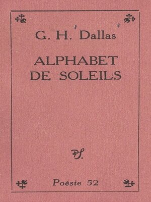cover image of Alphabet de soleils